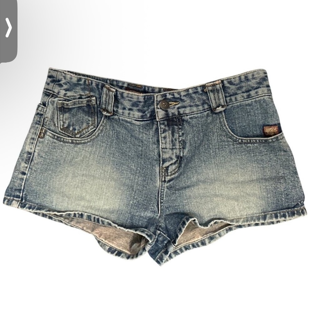 Billabong Low Rise Denim Shorts Size 7